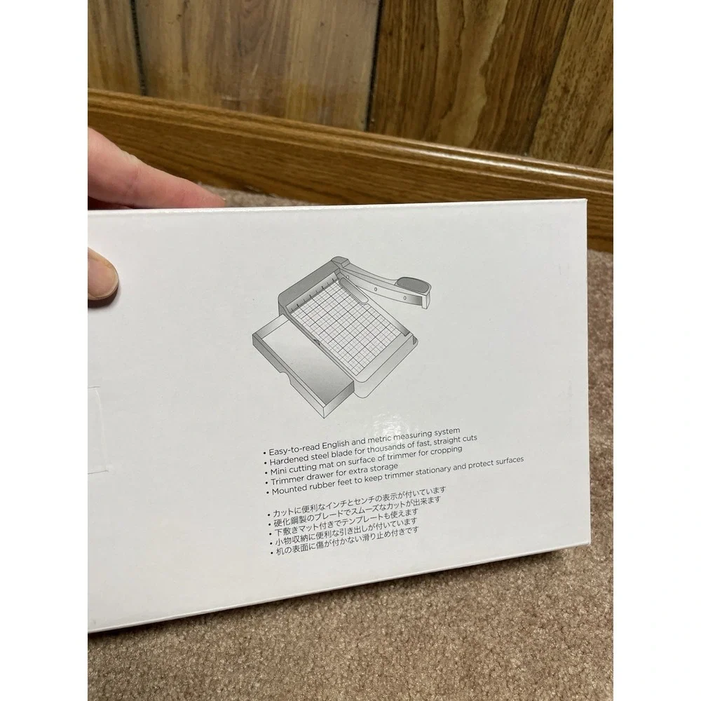 Creative Memories Personal Trimmer Photo Cutter Storage‎ Drawer Retired